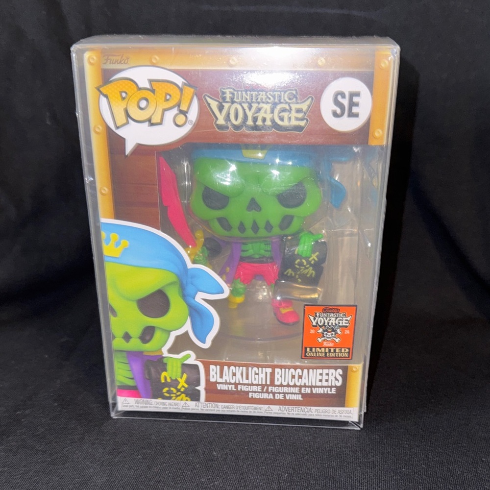Funko Blacklight Buccaneers Vinyl Figure, Limited Edition, NEW